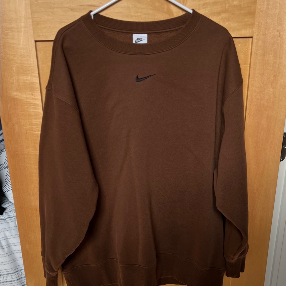 Nike Brown Crewneck Sweatshirt